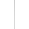 Ekena Millwork Plain PVC Pilaster w/Standard Capital & Base, 7"W x 120"H x 2"P PILP07X120SM01-2 - alternate 5